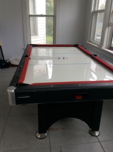 Bought from another neighbor who was moving. Multi-game table for $25.