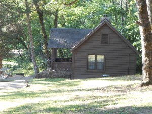 Getting away from it some - cabin living.