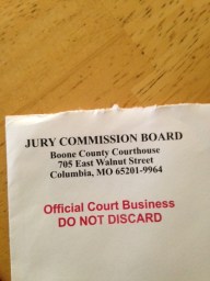 Jury summons